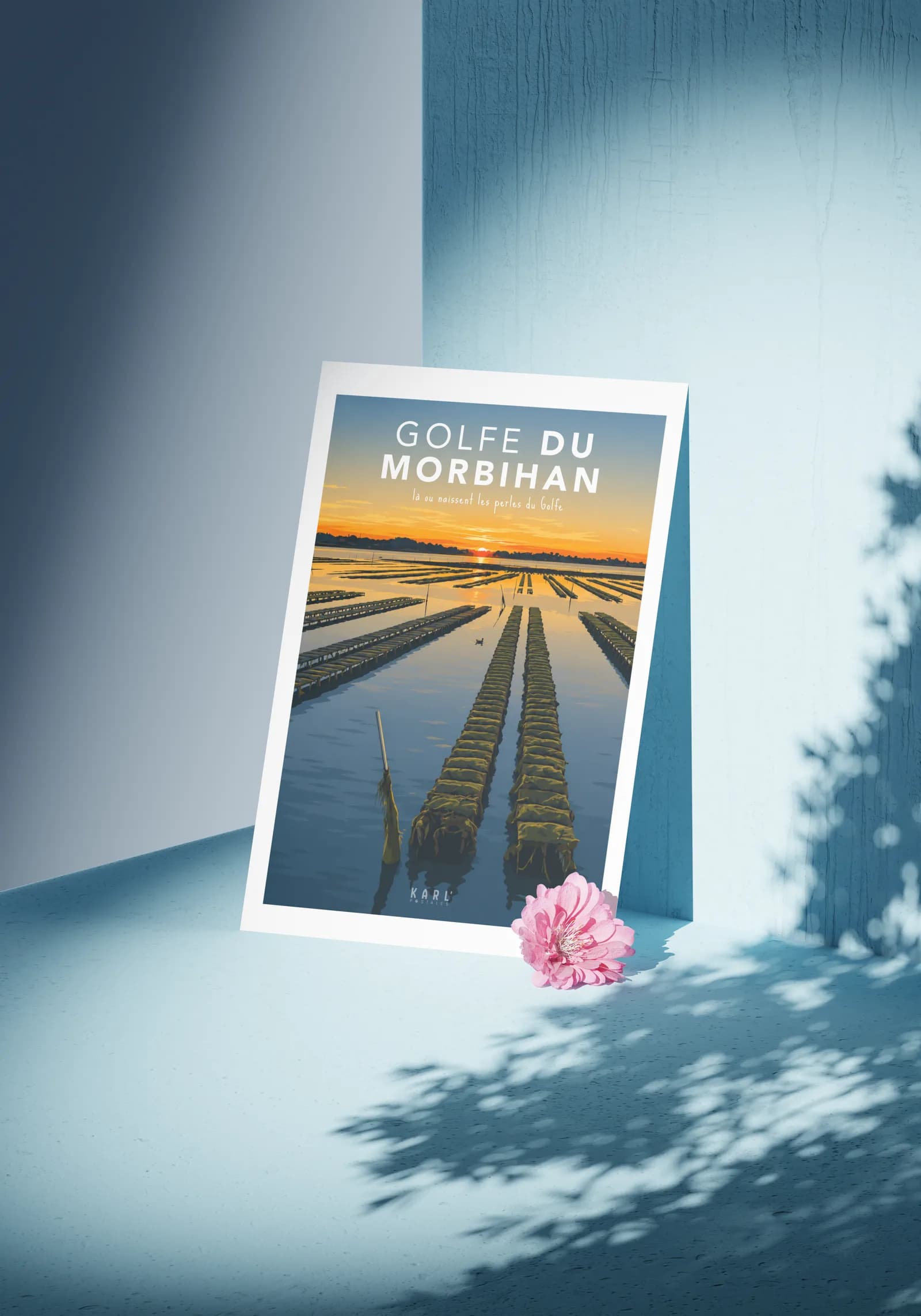 Lever de soleil dans le Golfe du Morbihan