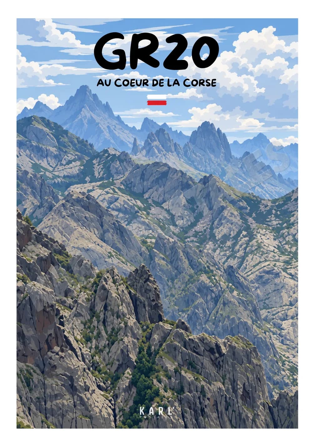 GR20 Corse ⚪️🔴  — n°15