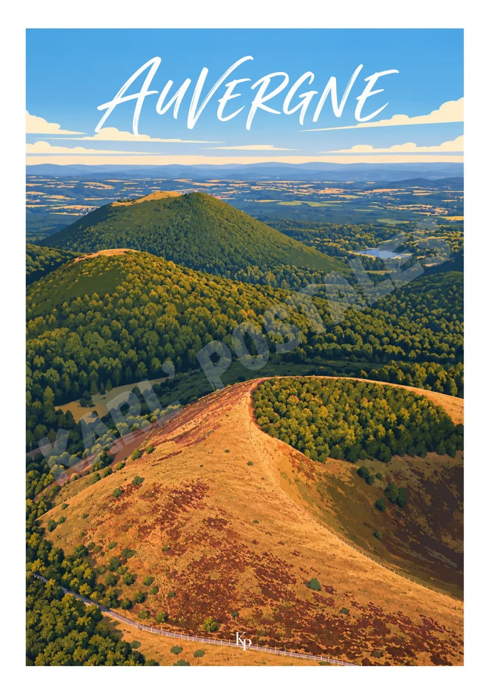 Volcans d'Auvergne — n°6